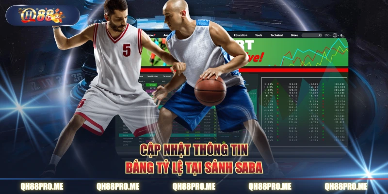 Cập nhật thông tin bảng tỷ lệ tại sảnh SABA